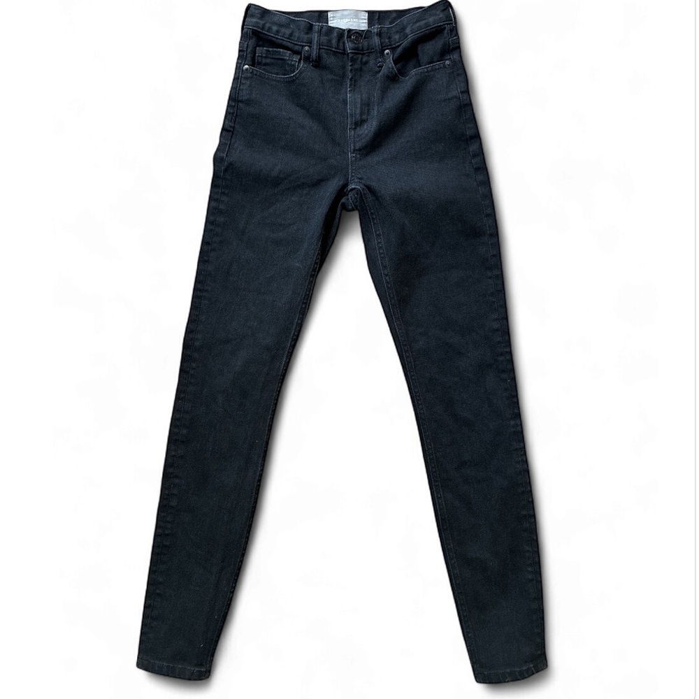 EVERLANE Black Skinny Jeans Classic Style high rise sz24